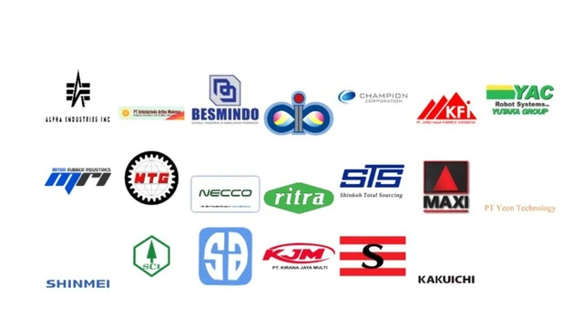 Kumpulan logo perusahaan yang pernah menggunakan jasa riksa uji Farzami